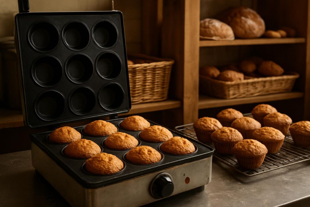 Dlaczego pieczone muffinki robią się suche następnego dnia?